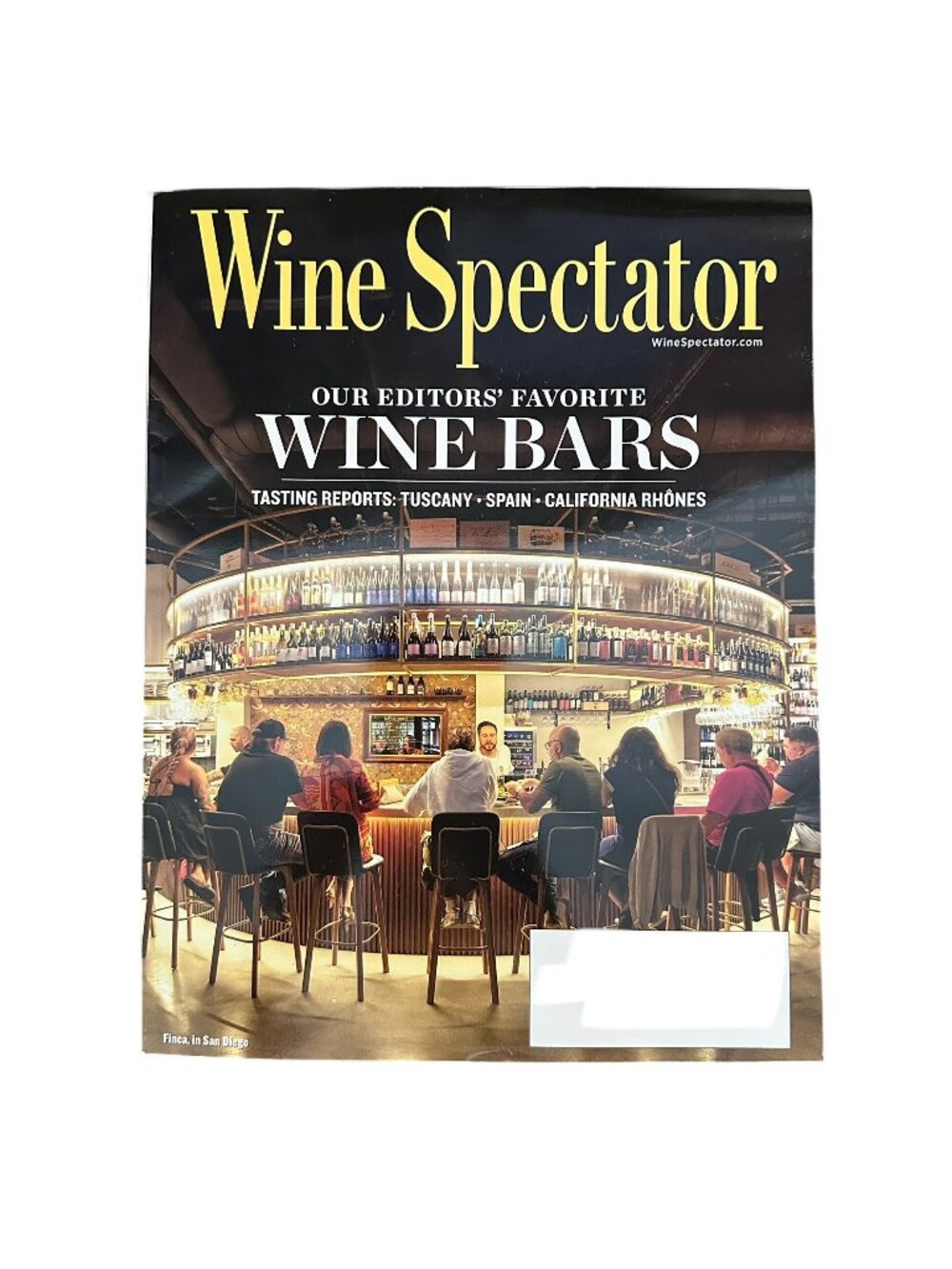 Wine Spectator Magazine October 2025 Favorite Wine Bars Tasting Reports